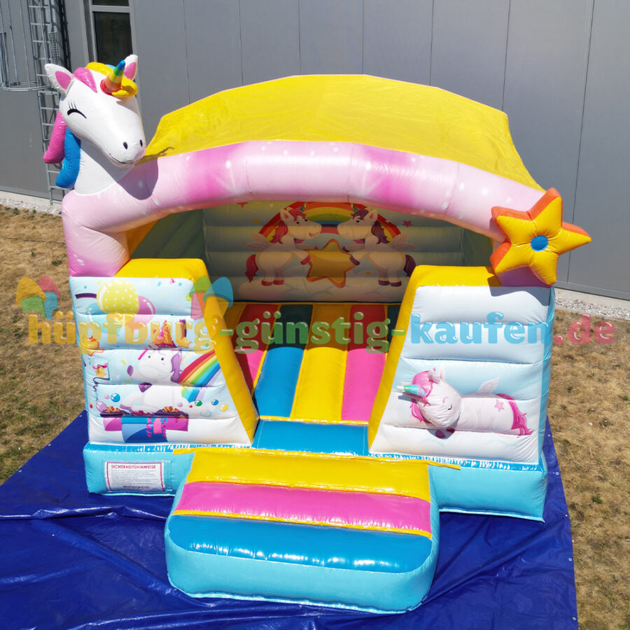 Hüpfburg Einhorn Mini – Bild 15