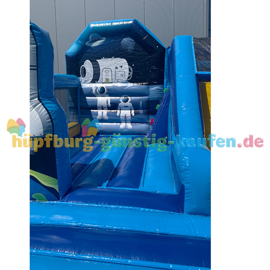 Hüpfburg Raketenstart mit Rutsche – Bild 13