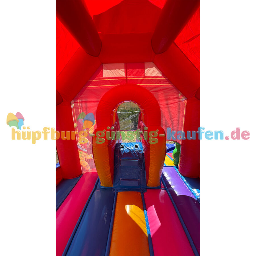 Hüpfburg Zirkusshow mit Rutsche – Bild 11