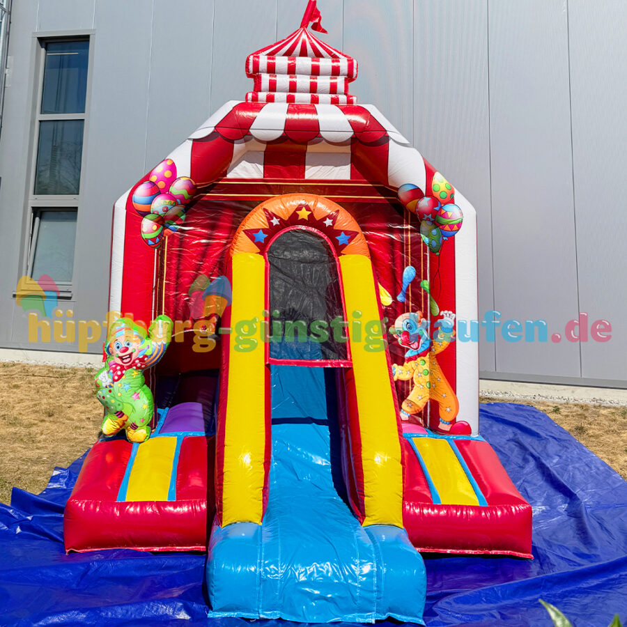 Hüpfburg Zirkusshow mit Rutsche – Bild 16