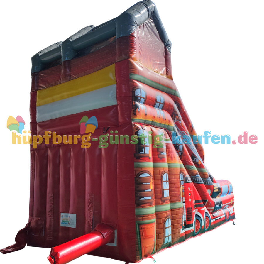 Hüpfburg Rutsche Löschzug – Bild 6